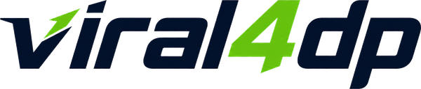 Logo viral4dp platform hiburan Indonesia